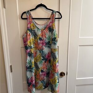 Reel Legends Colorful Floral Mini Dress